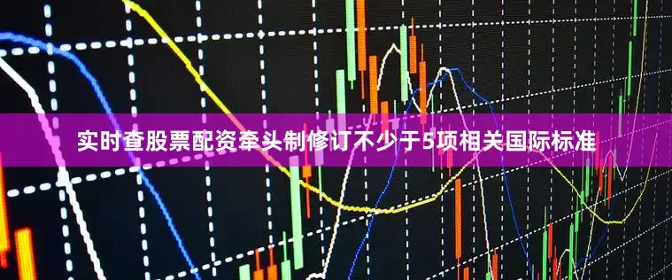 实时查股票配资牵头制修订不少于5项相关国际标准